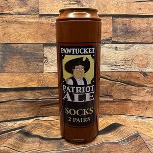 Family Guy Crew Socks 2-Pair Collectible Pawtucket Ale Can Men 8-12 Brian Stewie